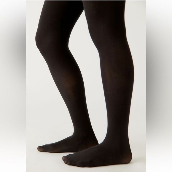 SALE 🏝️Urban Outfitters Essential Opaque Tights Black - Picture 3 of 6
